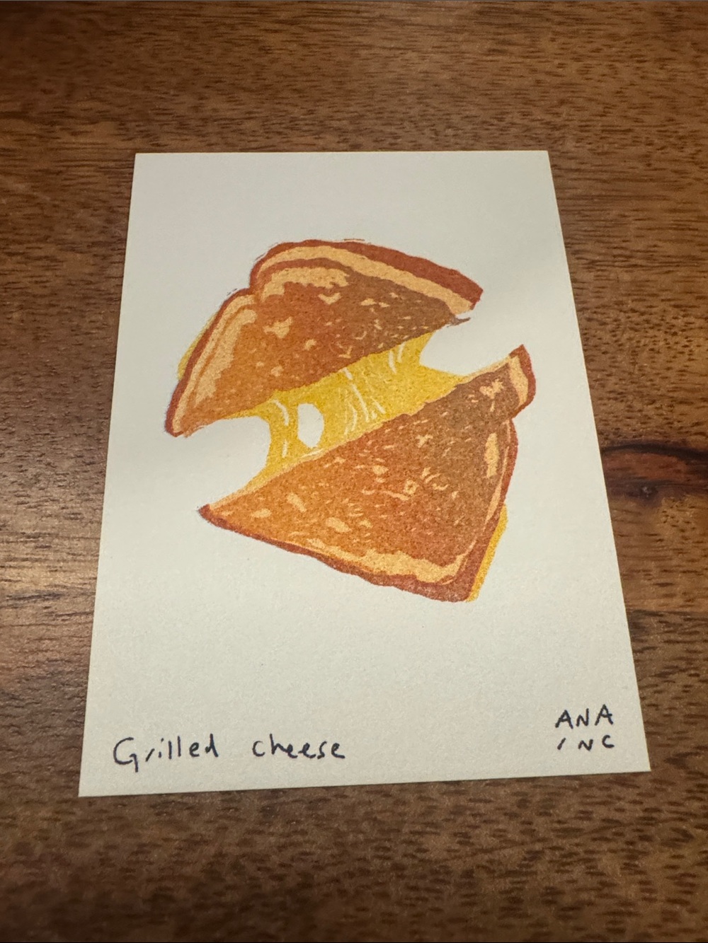 Inciardi - Grilled Cheese - Mini Print